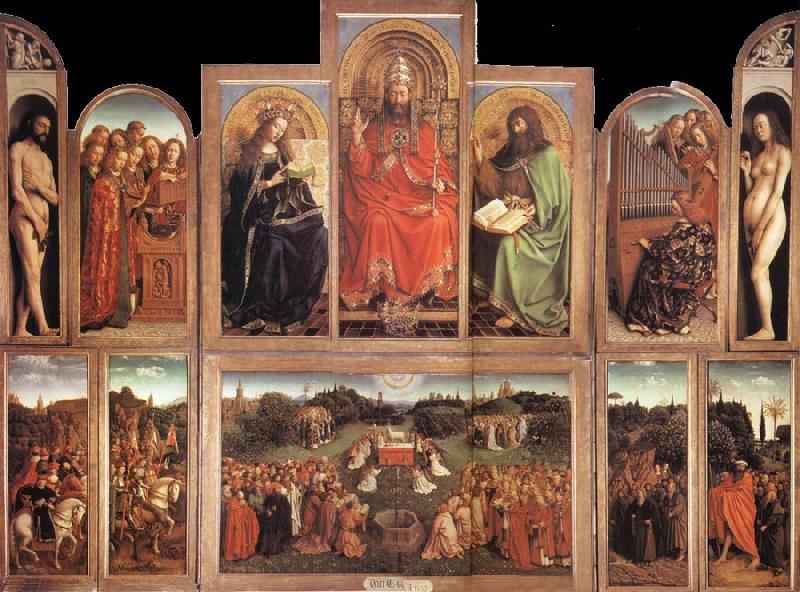 Jan Van Eyck The Ghent Altarpiece